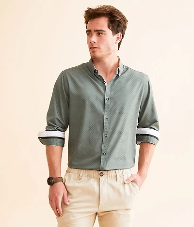 Dot Athletic Performance Stretch Shirt
