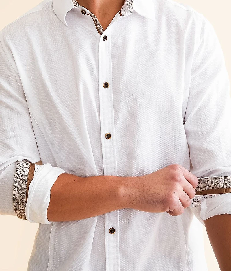Textured Stretch Shirt