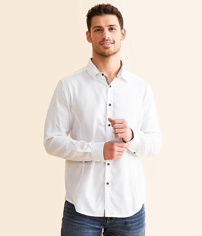 Textured Stretch Shirt