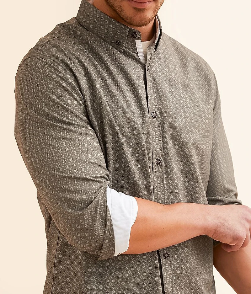 Geo Athletic Performance Stretch Shirt