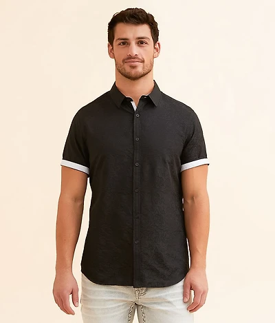 Tonal Floral Standard Shirt