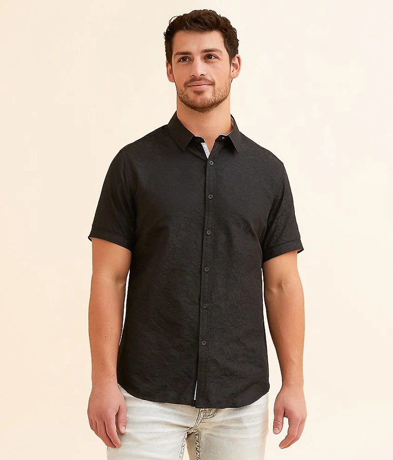 Tonal Floral Standard Shirt