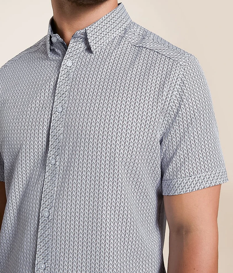 Herringbone Standard Performance Stretch Shirt