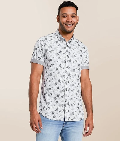 Floral Standard Performance Stretch Shirt