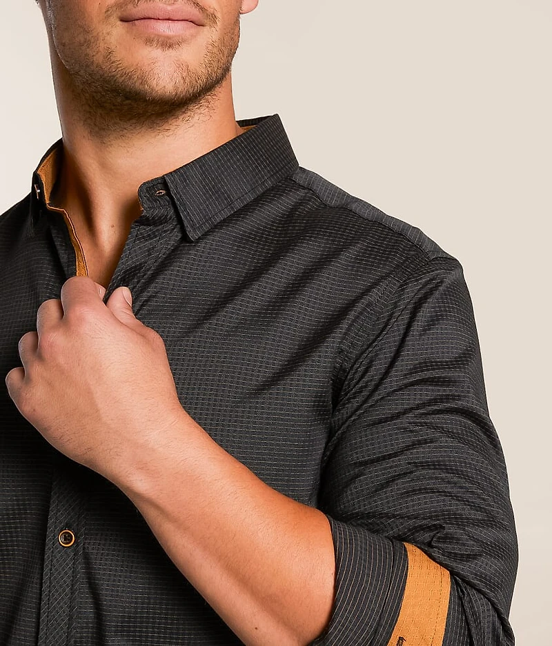 Striped Standard Stretch Shirt