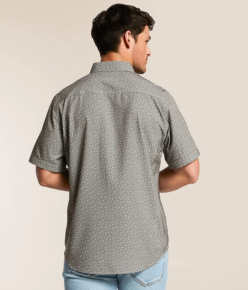 Floral Athletic Performance Stretch Shirt