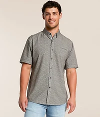 Floral Athletic Performance Stretch Shirt