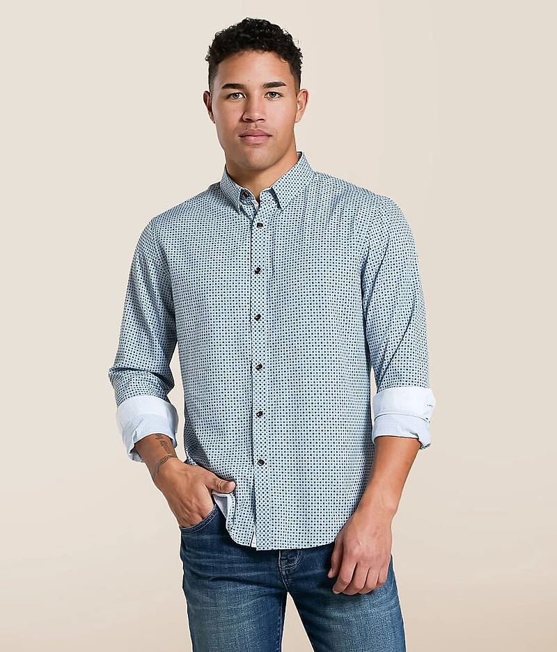 Geo Athletic Performance Stretch Shirt