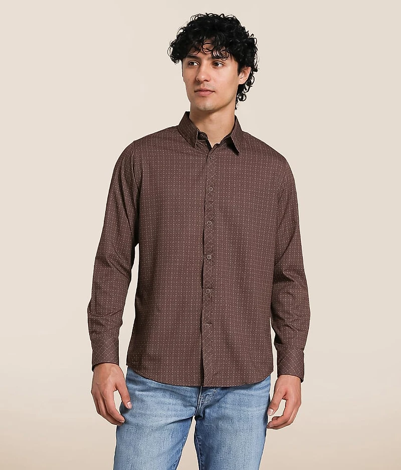 Dot Ripstop Standard Stretch Shirt