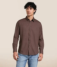 Dot Ripstop Standard Stretch Shirt
