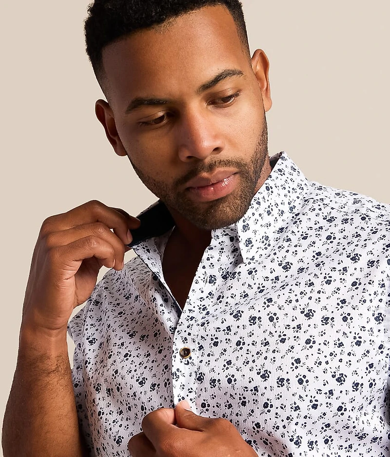 Floral Standard Stretch Shirt