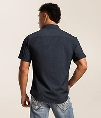 Geo Dot Athletic Performance Stretch Shirt