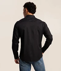 Tonal Diamond Athletic Stretch Shirt