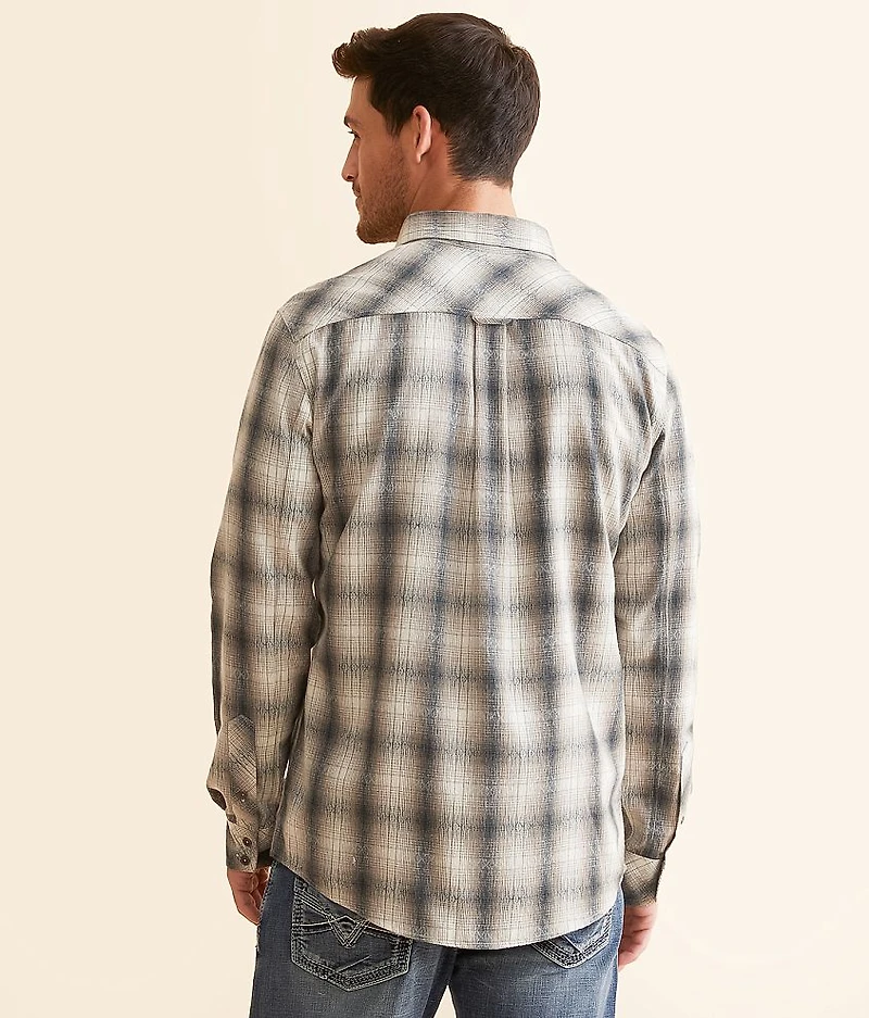 Brushed Plaid Athletic Shirt