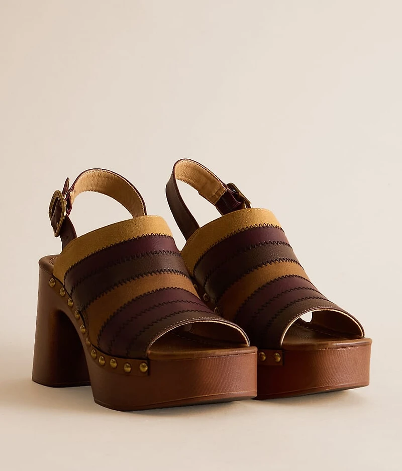 Wylie Patchworks Heeled Sandal
