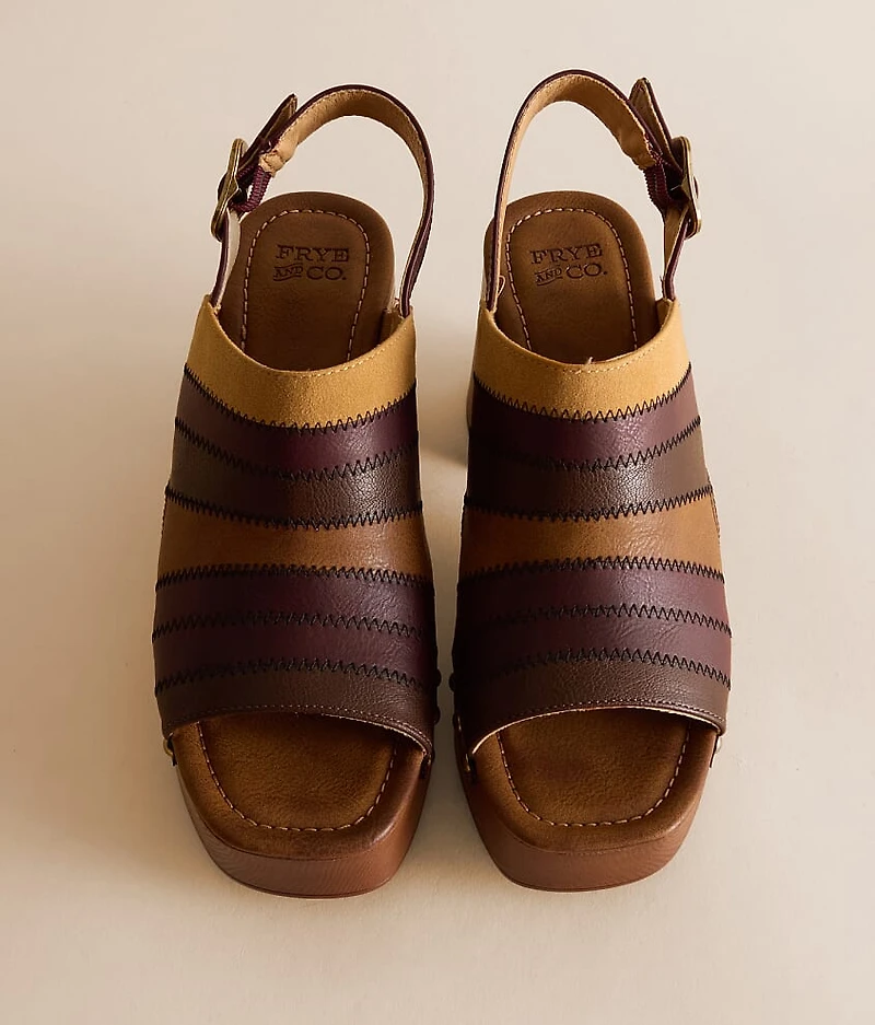 Wylie Patchworks Heeled Sandal