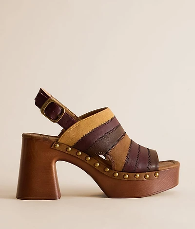 Wylie Patchworks Heeled Sandal