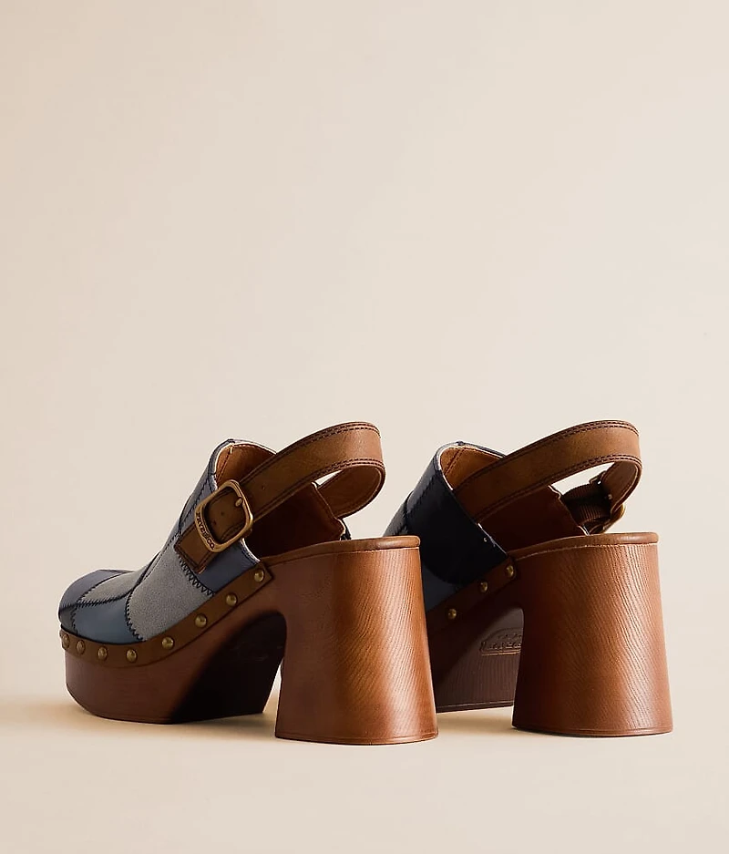Frye and Co. Wylie Patchwork Heeled Clog