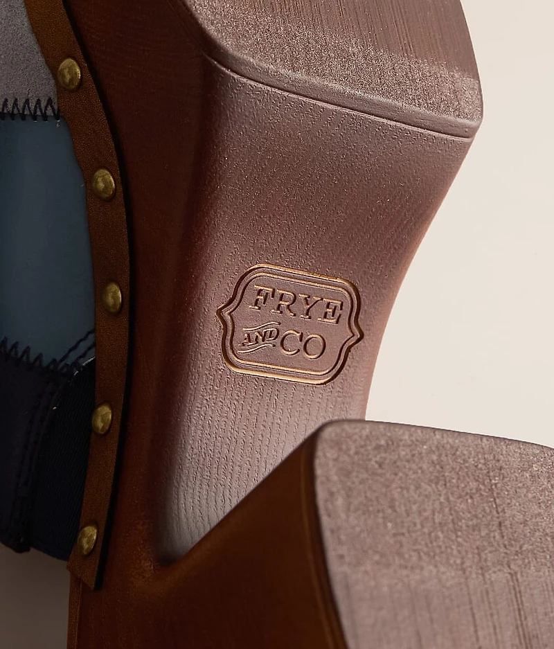 Frye and Co. Wylie Patchwork Heeled Clog