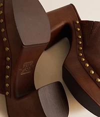 Frye and Co. Wylie Heeled Mule Clog