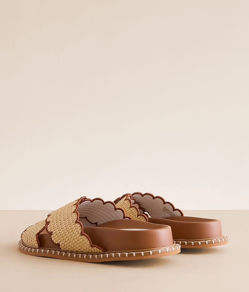 Scalloped Trim Sandal