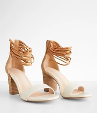 Wicker Heeled Sandal