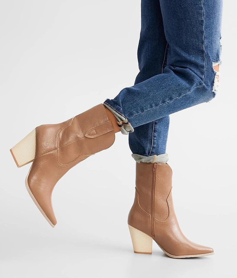 Western Inspired Ankle Boot