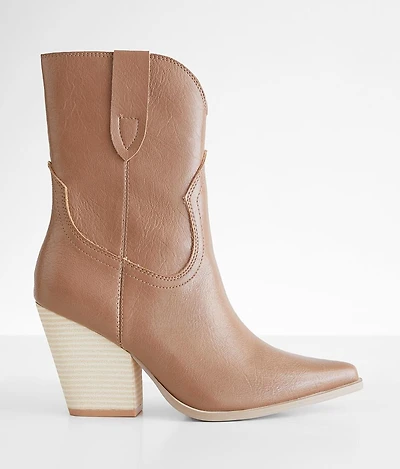 Western Inspired Ankle Boot
