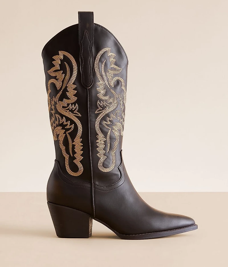 Amaya Embroidered Western Boot