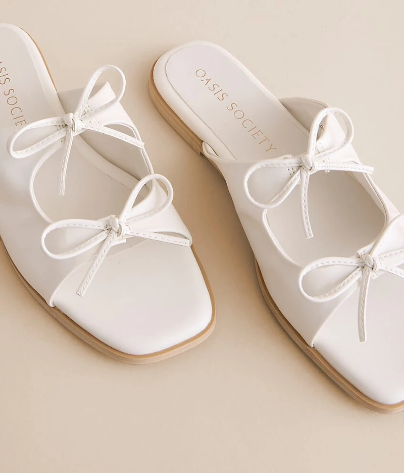 Double Bow Sandal