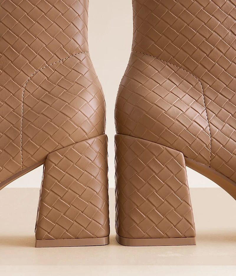 Demi Woven Ankle Boot