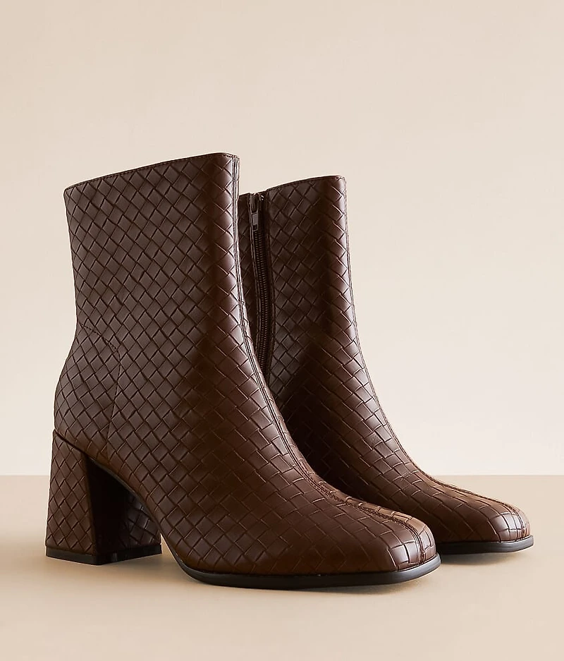 Demi Woven Ankle Boot