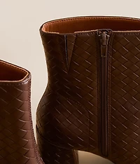 Demi Woven Ankle Boot