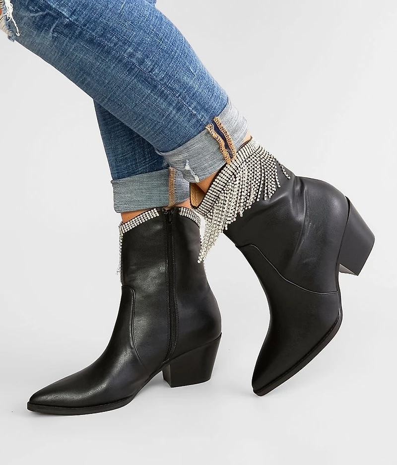 Nash Rhinestone Fringe Boot