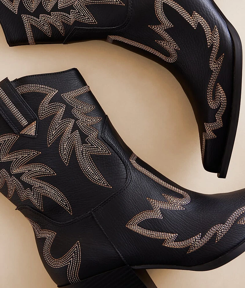 Nantes Western Ankle Boot