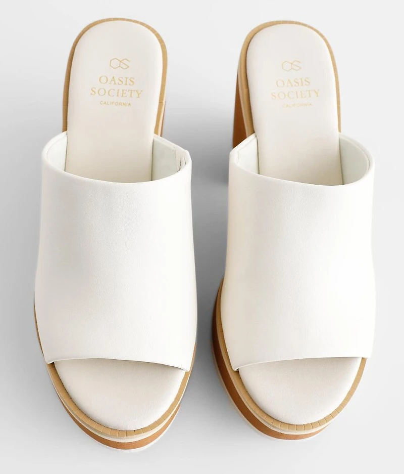 Clog Heeled Sandal