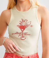 Angel Cocktail Lover Tank Top