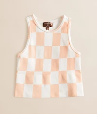 Girls - Checkered Tank Top