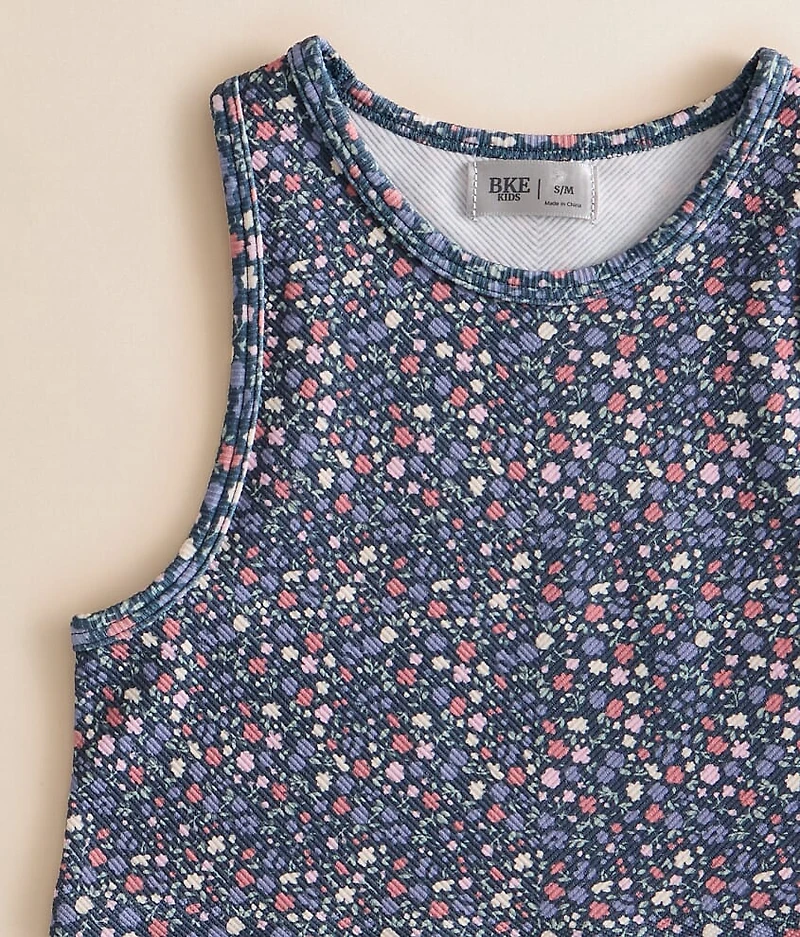 Girls - Multi Floral Tank Top