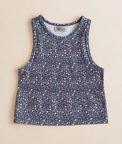 Girls - Multi Floral Tank Top