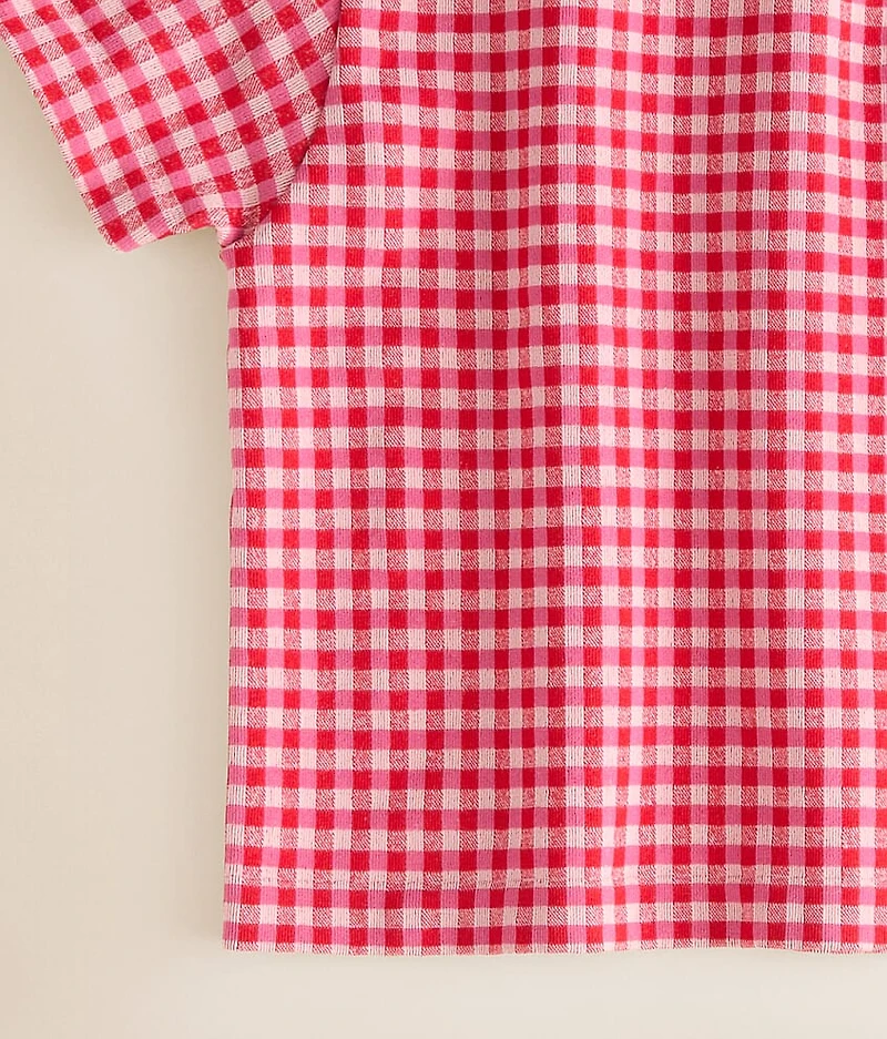 Girls - Gingham T-Shirt