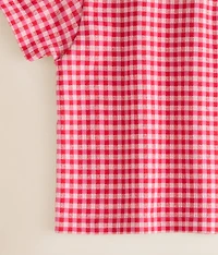 Girls - Gingham T-Shirt