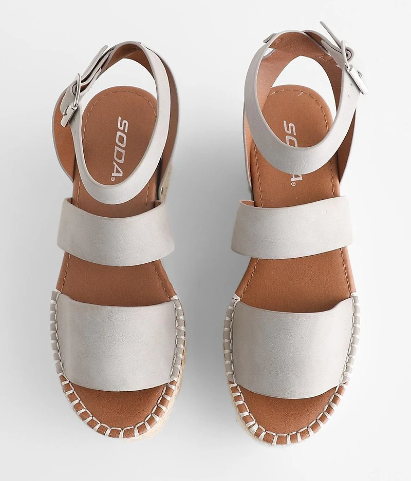Alpine Espadrille Flatform Sandal