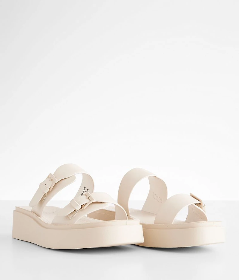 Deals Double Buckle Platform Sandal