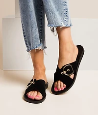Graphics Big Buckle Sandal