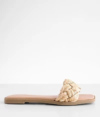 Happier Rafia Braided Sandal