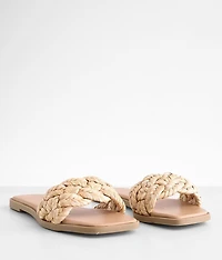 Happier Rafia Braided Sandal