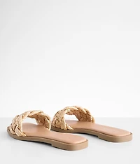 Happier Rafia Braided Sandal