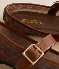 Jumbo Leopard Mesh Shoe