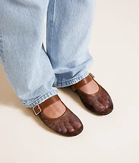 Jumbo Leopard Mesh Shoe